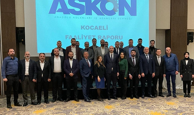 ASKON Kocaeli genel kurulu yapıldı