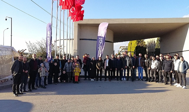 Emek Partisi'nden Pulver işçilerinin çocuklarına yeni yıl hediyesi