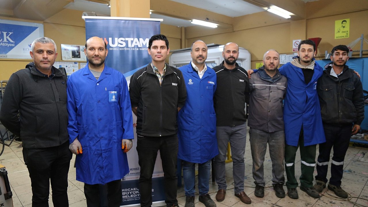 USTAM Kocaeli Projesinde iş başı yaptılar