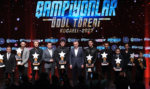 TMF Şampiyonlar Ödül Töreni düzenlendi