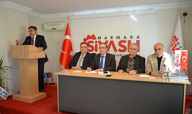 MARSİDER, Marmara Sivaslı İş İnsanları Derneği Başkanı Mustafa Sinan Sungur Oldu