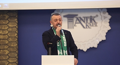 Başkan Büyükakın: Uyursanız ölürsünüz, unutursanız yok olursunuz