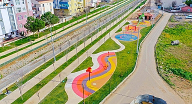 Darıca Nene Hatun'da yürüyüş ve bisiklet yollarının yapımı tamamlandı