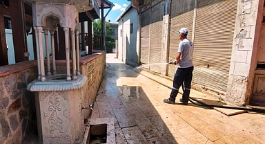 Dilovası’nda ortak alanlar dezenfekte ediliyor