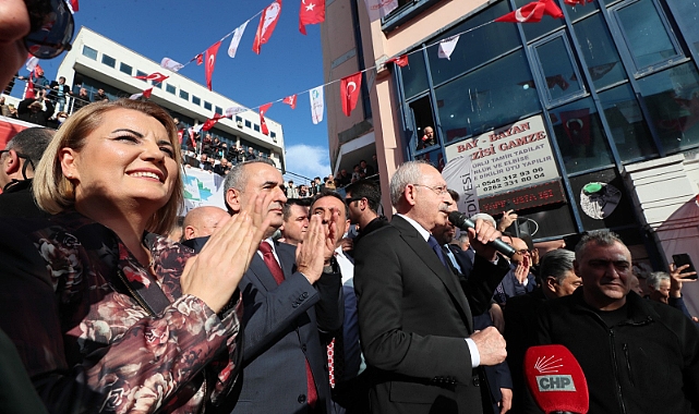 Leyla Atakan Şehir Kütüphanesinin açılışı mitinge dönüştü