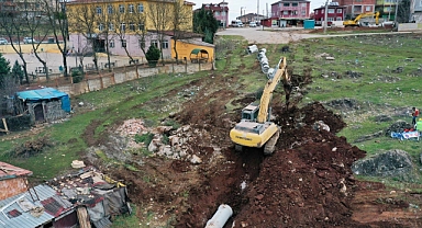 Muhtar talep etti ekipler hemen harekete geçti