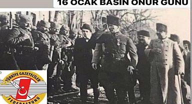TGF : “16 Ocak Basın Onur Günü kutlu olsun”