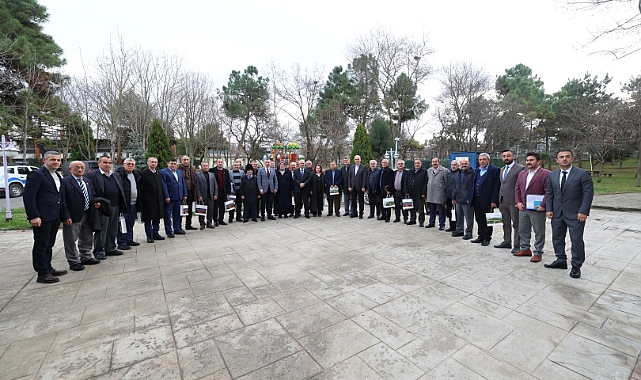 Başkan Büyükakın, Gebze'de muhtarlarla buluştu