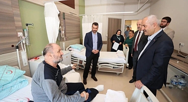 Başkan Büyükgöz’den Depremzede Ailelere ‘geçmiş olsun’ ziyaretleri