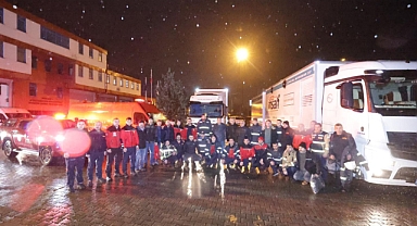 Büyükşehir tüm ekipleriyle afet bölgesinde