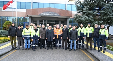 Çayırova arama kurtarma timi yola çıktı