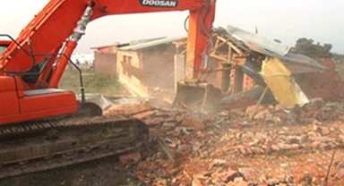 Dilovası Belediyesi’nden Kaçak Yapıya Beton Yasağı