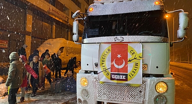 GEGACE yardım tırı Hatay’a gidiyor