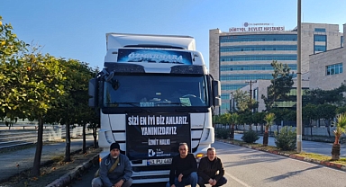 İzmit Belediyesi yardım tırları Hatay Dörtyol’da