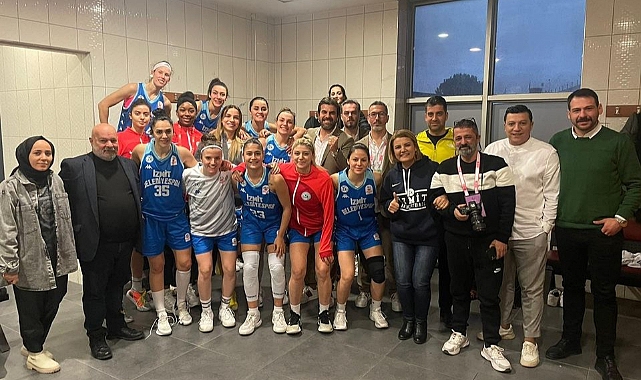 İzmit’in Perileri galibiyet serisine Yalova’da devam etti “61-71”