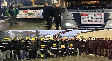 MARSİDER'in Yardım tırları YİĞİDOLAR'la birlikte yola çıktı