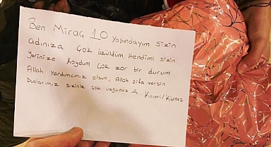 Minik yüreklerden yürekleri ısıtan davranış