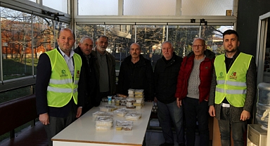 Büyükşehir'den taksicilere sıcak iftarlık