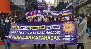 EMEP: Kadınların hakları karanlık ittifakın pazarlık malzemesi değildir