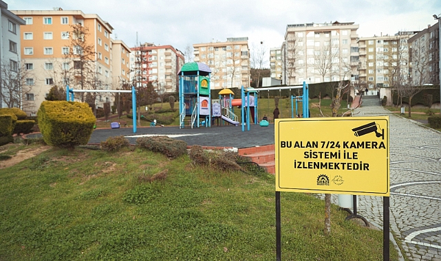 Gebze’deki parklara kamera sistemi kuruluyor