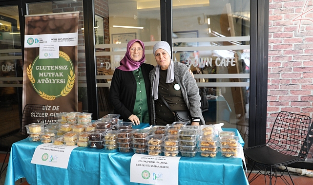 İzmit Belediyesi, Glütensiz Mutfak Atölyesinin gelirini deprem bölgesine gönderecek