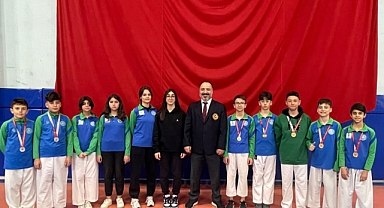 Karate takımı 7 madalya kazandı