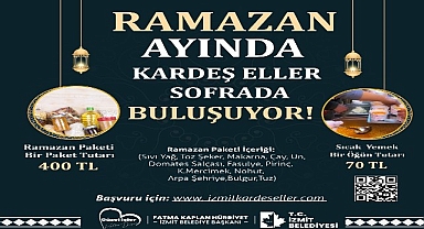 Ramazan ayında kardeş eller sofrada buluşuyor!