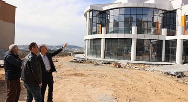 Çiftçi, projeleri yerinde inceledi