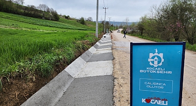 İzmit ve Kandıra'da yoğun üstyapı çalışmaları