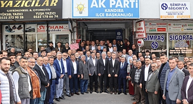 Kandıralı muhtarlardan Ellibeş'e tam destek