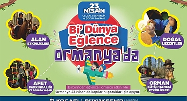 KO-MEK, 23 Nisan'da çocuklarla birlikte