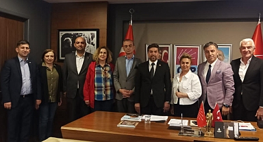 Millet İttifakı partilerinin Sakarya il Başkanlarından CHP Kocaeli'ye ziyaret