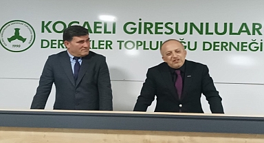 Prof. Dr. Kesemenli, Kocaeli Giresunlular Dernekler Topluluğunu ziyaret etti