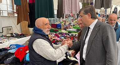 Yıldızlı’dan Karamürsel Pazarı’nda Millet Buluşmasına davet