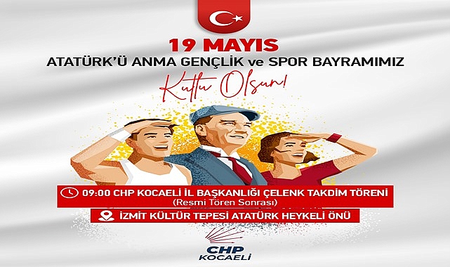 Başkan Sarı’dan 19 Mayıs Atatürk’ü Anma Gençlik ve Spor Bayramı mesajı