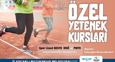 Büyükşehir ücretsiz özel yetenek kursları açıyor