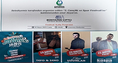 Çayırova spora ve eğlenceye doyacak