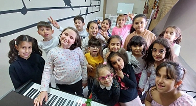 “Köy Çocuk” projesinde çocuklar müzikle büyüyor