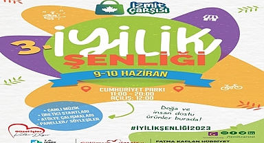 İzmit Belediyesi 3. İyilik Şenliği için geri sayım başladı