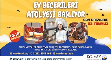 KO-MEK, 'Ev Becerileri Atölyesi' kursu açıyor