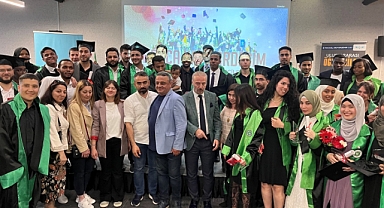 Kocaeli'nin uluslararası öğrencileri mezuniyet heyecanı yaşıyor