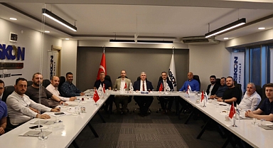 Kocaeli SGK İl Müdürü İsmail Ünlü'den ASKON Kocaeli şubeye ziyaret