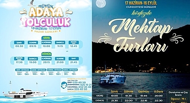 Körfez'de Mehtap ve Büyük Ada turları başlıyor