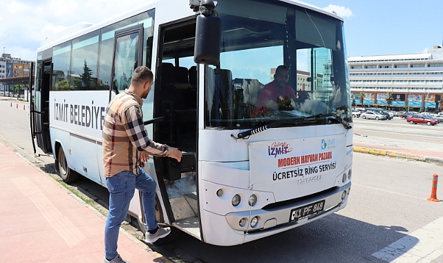 Modern Hayvan Pazarı’na ücretsiz ring servisi başladı