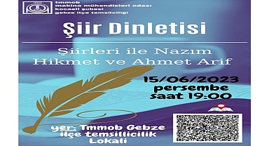 Nazım Hikmet, Ahmed Arif, türküler ve şiirlerle anılacak