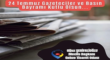 24 Temmuz Gazeteciler ve Basın Bayramı