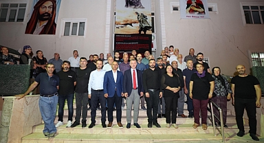 Başkan Büyükakın, Körfez Cemevi'nde Muharrem ayı orucuna katıldı