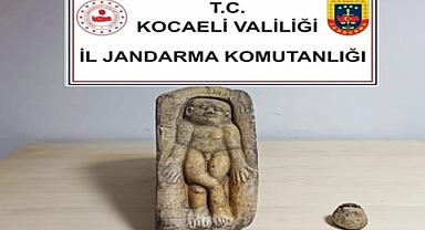Kocaeli'de tarihi eser operasyonu