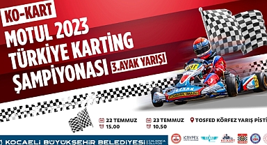 TOSFED Körfez Yarış Pisti'nde karting heyecanı