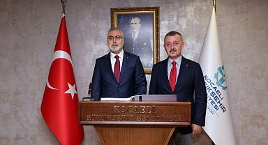 Bakan Işıkhan'dan Kocaeli Büyükşehir Belediyesine ziyaret